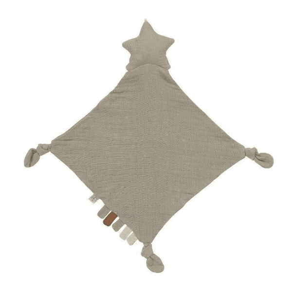 Kuscheltuch 'Star', olive - mimiundmax.at