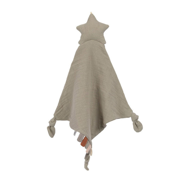 Kuscheltuch 'Star', olive - mimiundmax.at