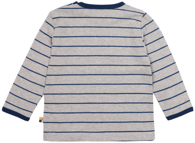 Langarm-Shirt 'Silver', gestreift - mimiundmax.at