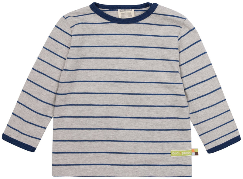 Langarm-Shirt 'Silver', gestreift - mimiundmax.at