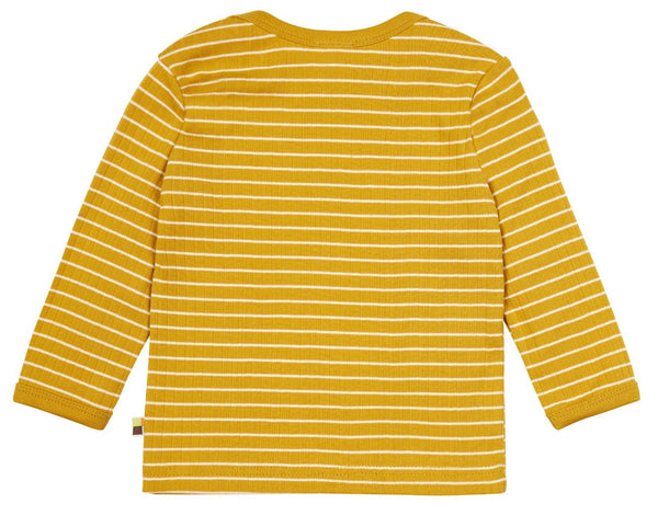 Langarmshirt 'Derby Rib', curry - mimiundmax.at