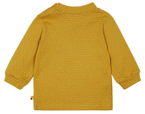 Langarmshirt 'Doubleface', curry - mimiundmax.at