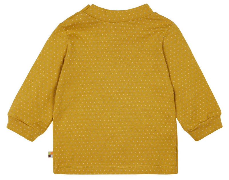 Langarmshirt 'Doubleface', curry - mimiundmax.at