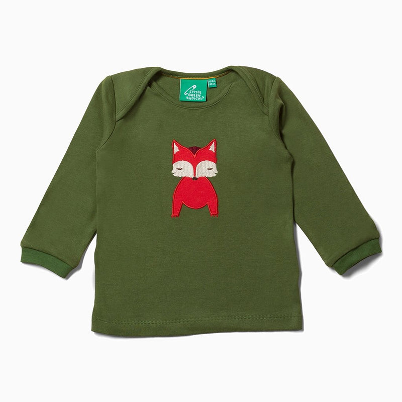 Langarmshirt "NIght Time Fox" - mimiundmax.at