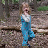 Latzhose "Cherry Blossom Playdays" - mimiundmax.at