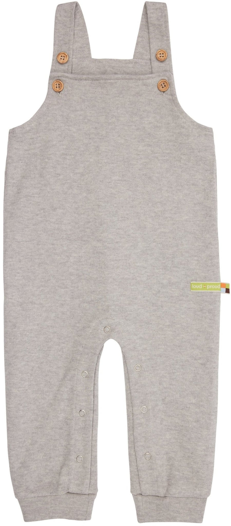 Latzhose 'Interlock', silver - mimiundmax.at
