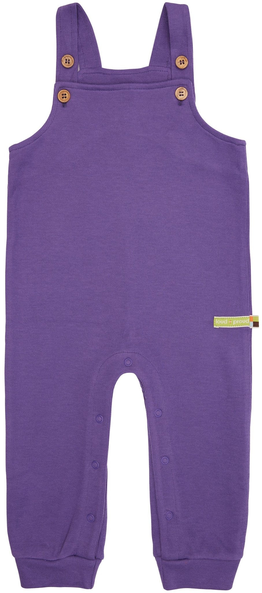 Latzhose 'Interlock', violet - mimiundmax.at