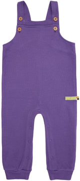 Latzhose 'Interlock', violet - mimiundmax.at