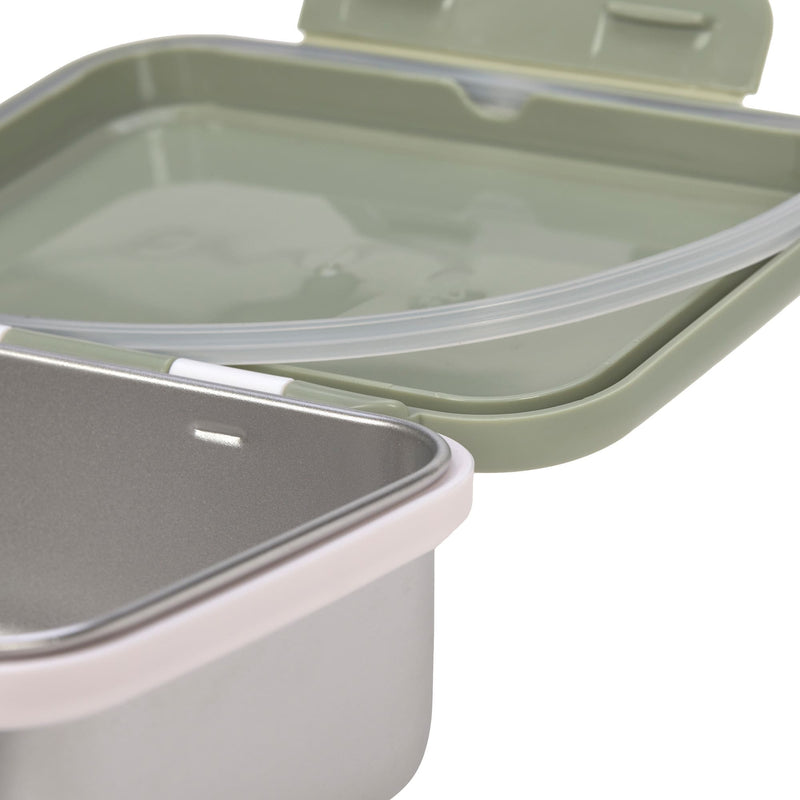 Lunchbox 'Happy Prints', olive - mimiundmax.at