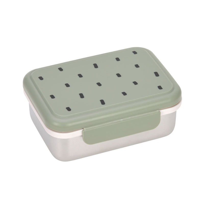 Lunchbox 'Happy Prints', olive - mimiundmax.at