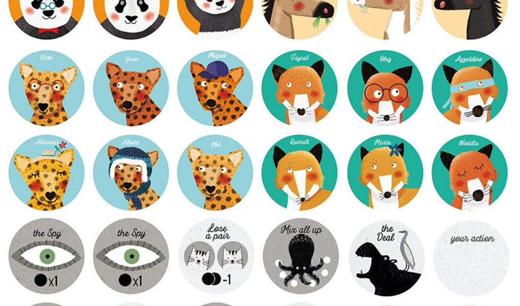 Gedächtnisspiel 'King of Pandas'