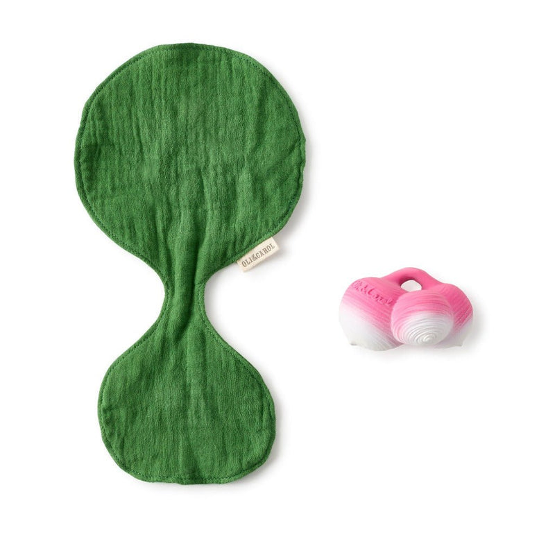 Mini-Schmusetuch/Beißring 'Ramona the Radish' - mimiundmax.at