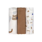 Mulltücher 'Heavenly soft', royal blue - mimiundmax.at