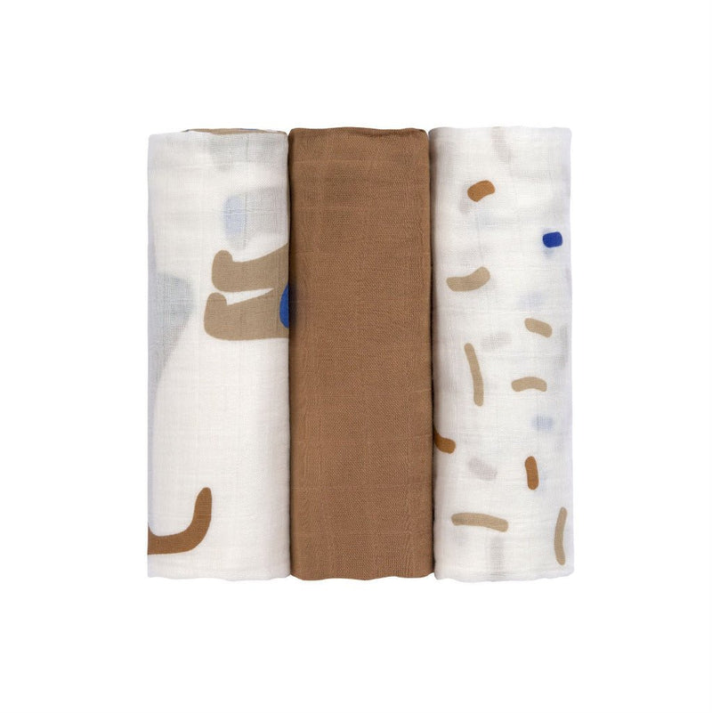 Mulltücher 'Heavenly soft', royal blue - mimiundmax.at