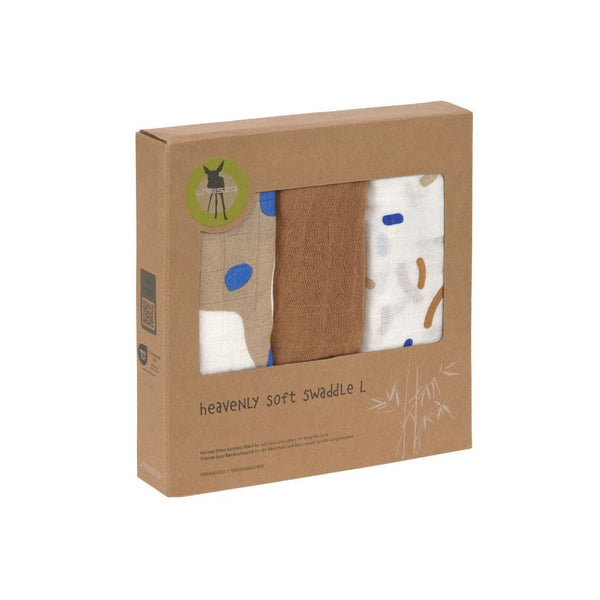 Mulltücher 'Heavenly soft', royal blue - mimiundmax.at