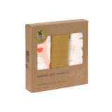 Mulltücher 'Heavenly soft', spicy orange - mimiundmax.at