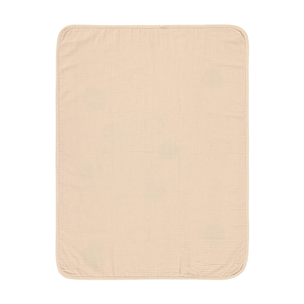 Muselindecke 'Circles offwhite' - mimiundmax.at