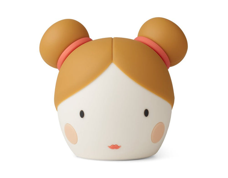 Nachtlicht 'Nicola', Puppe, golden/caramel - mimiundmax.at