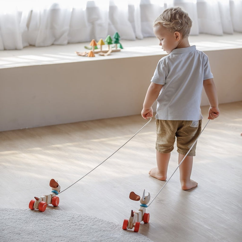 Nachziehspielzeug "Happy Puppy" - mimiundmax.at