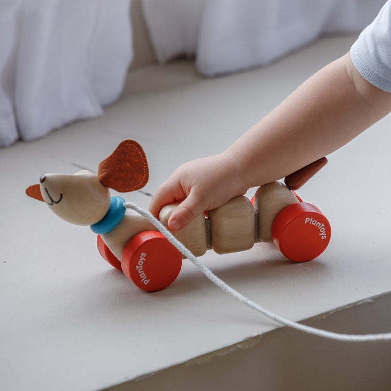 Nachziehspielzeug "Happy Puppy" - mimiundmax.at