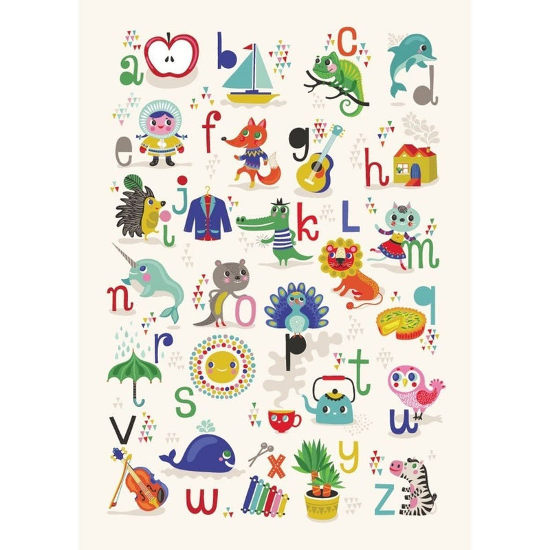 Poster "ABC - Apfel - Zebra" - mimiundmax.at