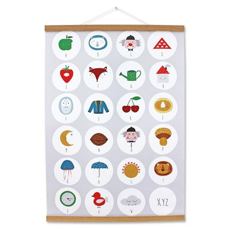 Poster ABC bunt - mimiundmax.at