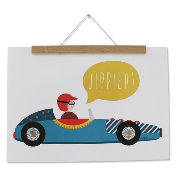 Poster Rennauto - mimiundmax.at