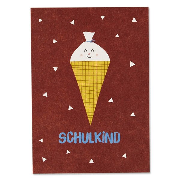 Postkarte "Schultüte" - mimiundmax.at