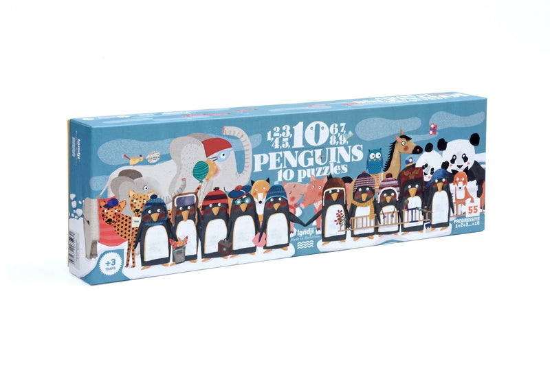 Puzzle '10 Penguines' - mimiundmax.at