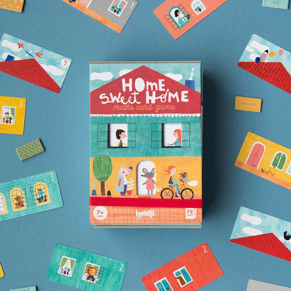 Rechenkartenspiel 'Home Sweet Home' - mimiundmax.at