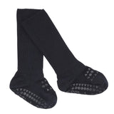 Rutschfeste Socken aus Bambus - blau - mimiundmax.at