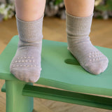 Rutschfeste Socken aus Bambus - Sand - mimiundmax.at