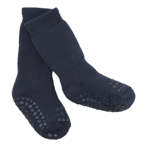 Rutschfeste Socken - Navy Blue - mimiundmax.at