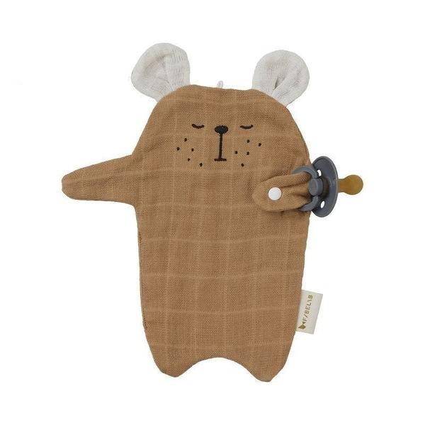 Schmusetuch 'Pacifier Cuddle Bear' - mimiundmax.at