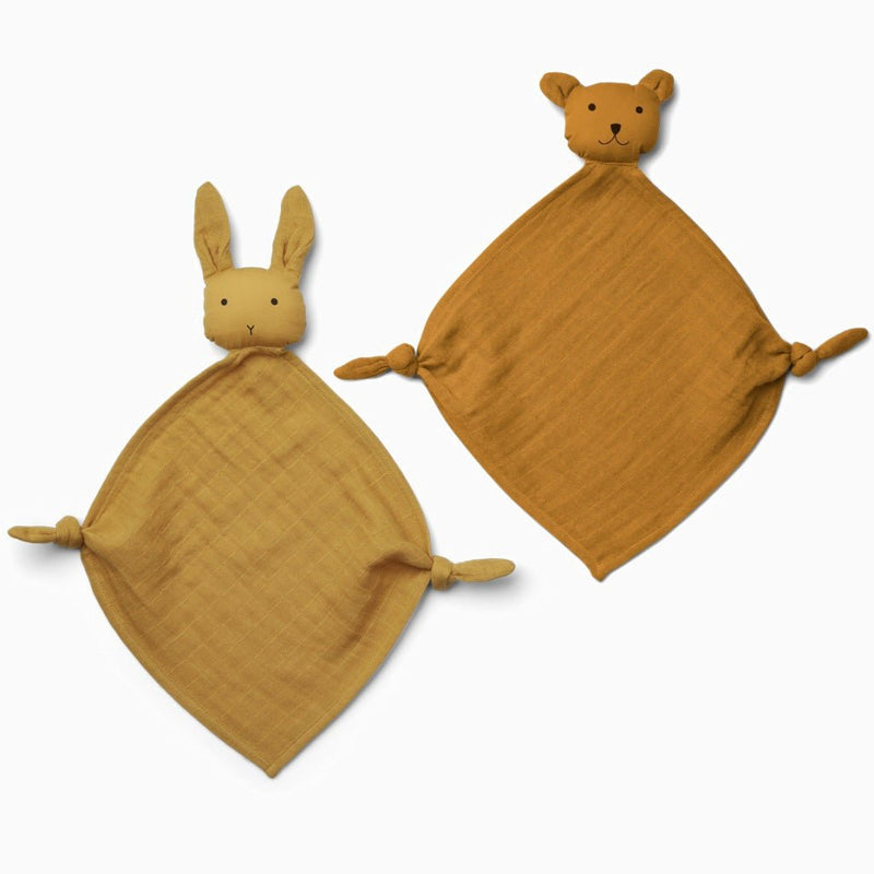 Schmusetuch "Yoko mini" 2er-Pack - mimiundmax.at