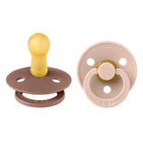 Schnuller 'Colour', Woodchuck/Blush" 2er Pack - mimiundmax.at