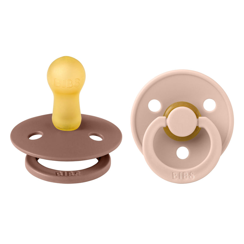 Schnuller 'Colour', Woodchuck/Blush" 2er Pack - mimiundmax.at