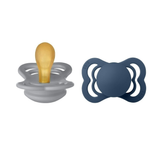 Schnuller 'Supreme', Cloud/Steel Blue 2er Pack - mimiundmax.at