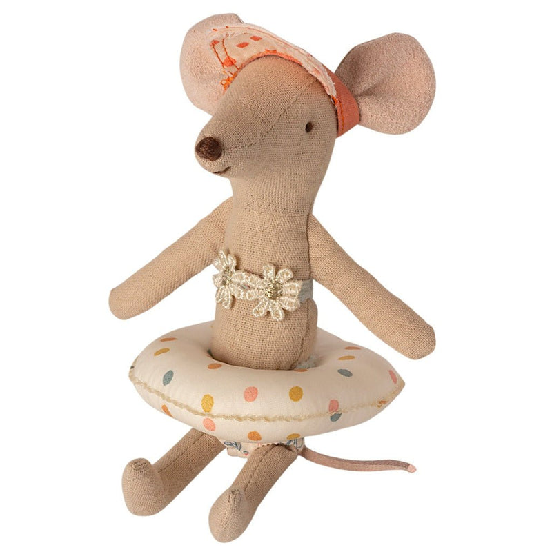 Schwimmring, Kleine Maus - Bunte Punkte - mimiundmax.at