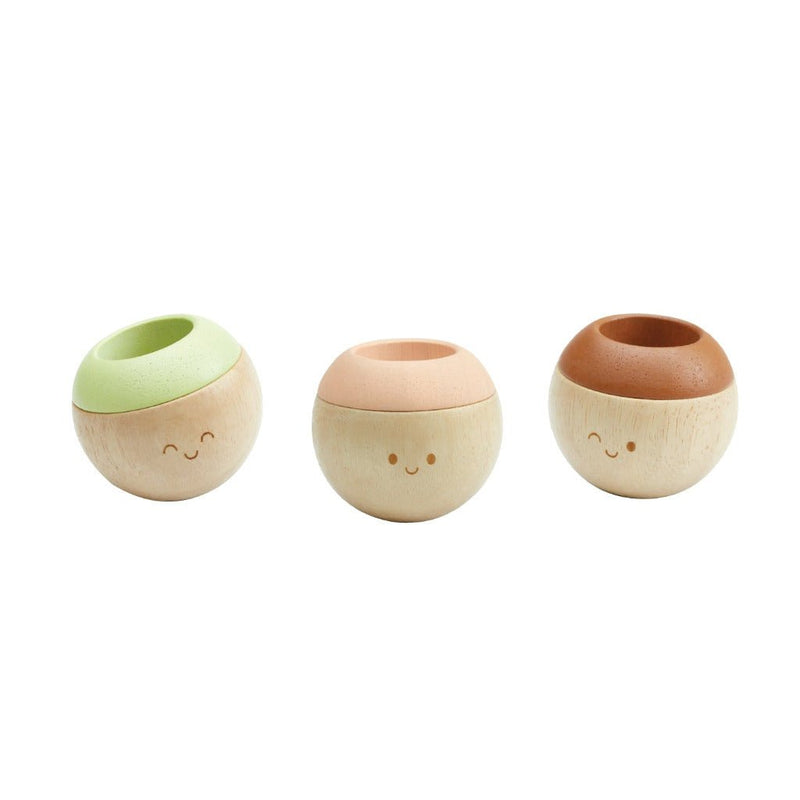 Sensorisches Aktivitätsspielzeug 'Modern Rustic', 3er Set - mimiundmax.at