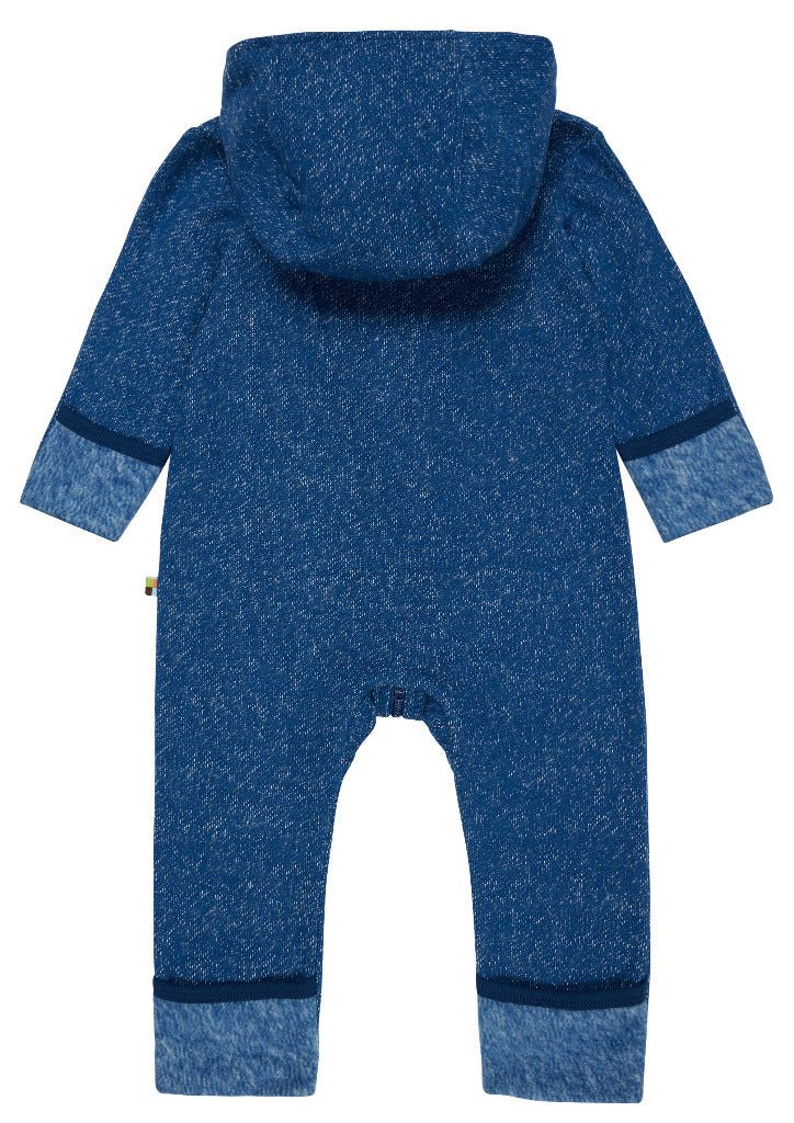 Strickoverall mit Fleece gefüttert, ultramarin - mimiundmax.at