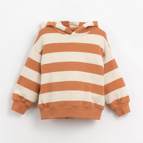 Sweater 'Scent', gestreift mit Kapuze - mimiundmax.at