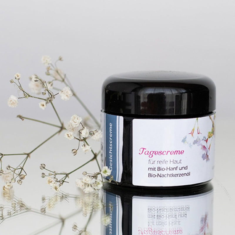 Tagescreme für reife Haut - Geranium/Palmarosaöl - mimiundmax.at
