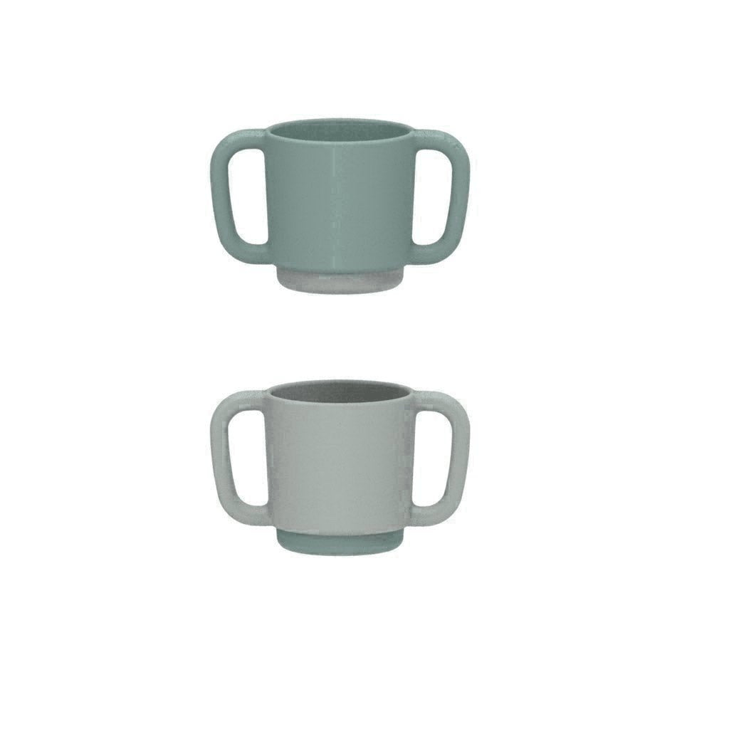 Trinkbecher 'Alicia', Peppermint mix für Babys, 2er-Pack - mimiundmax.at