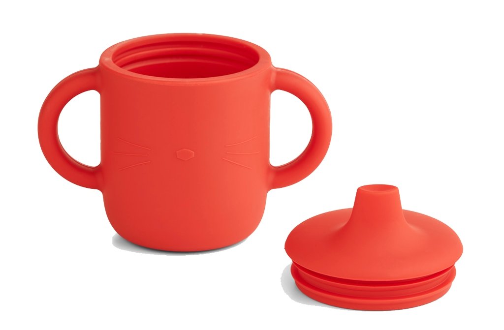 Trinkbecher 'Neil Cat apple red' - mimiundmax.at