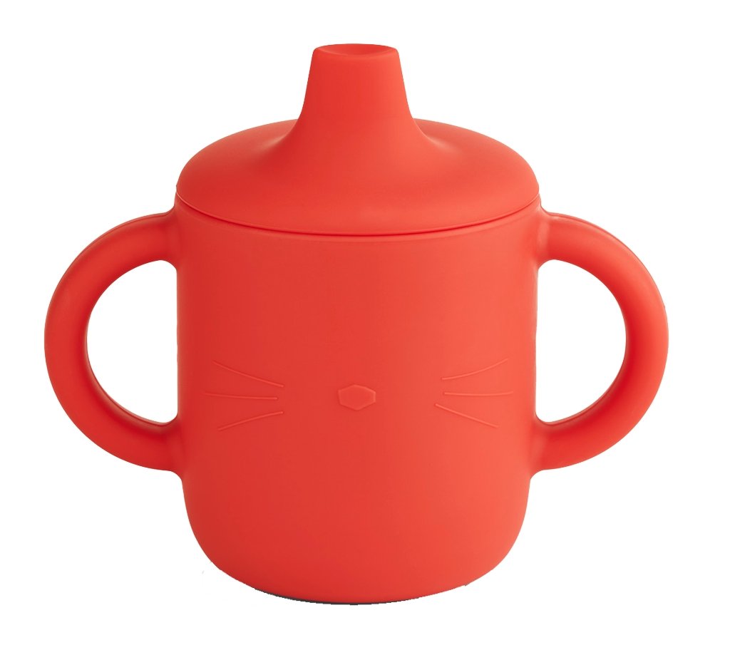 Trinkbecher 'Neil Cat apple red' - mimiundmax.at