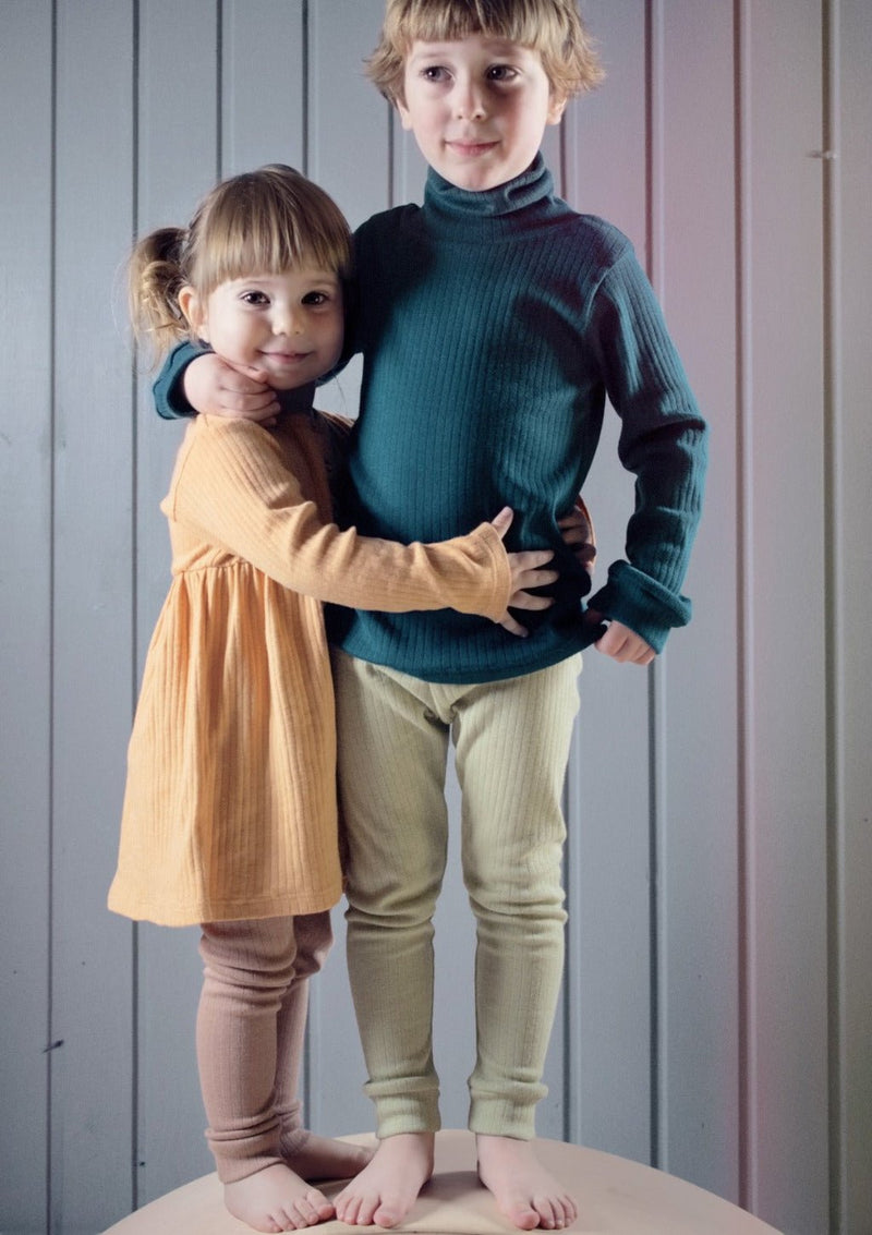 Tunikakleid aus Bio Merino - mimiundmax.at