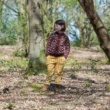 Warme Strickweste "From one to another Autumn Flowers" - mimiundmax.at