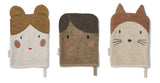 Waschlappen "Sylvester Doll Sandy Mix" 3er-Pack - mimiundmax.at
