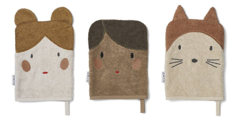 Waschlappen "Sylvester Doll Sandy Mix" 3er-Pack - mimiundmax.at